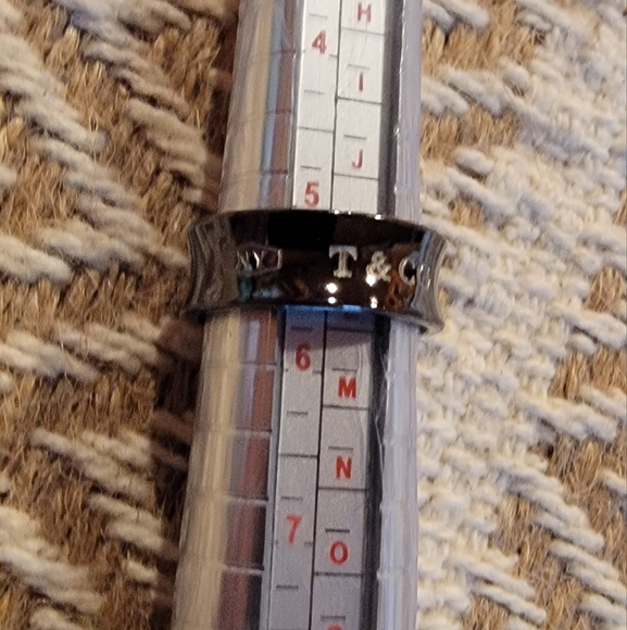 Tiffany Titanium 1837 Ring - Picture 2 of 2